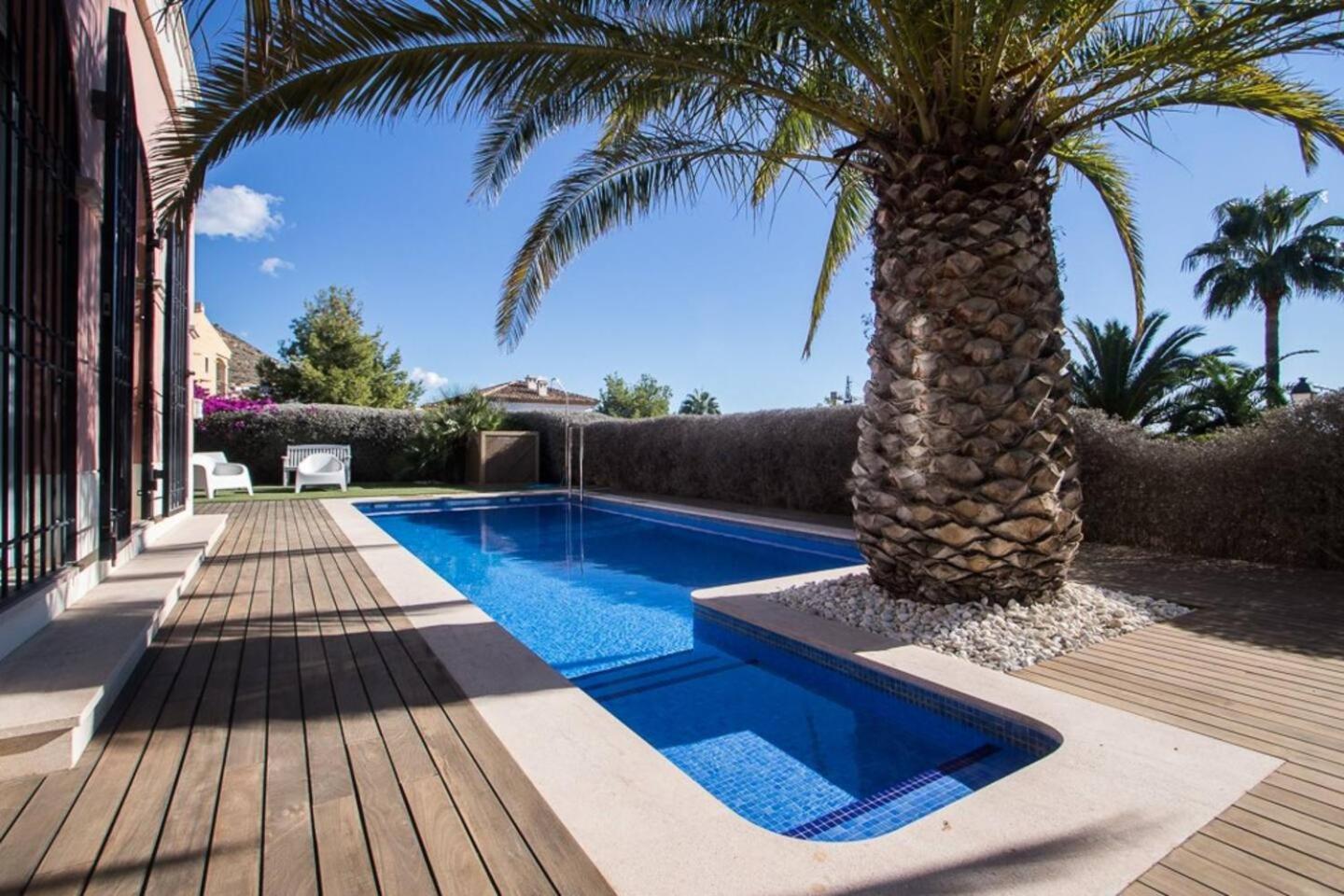 Asia Gardens Villa With Private Pool In Benidorm Кала-де-Финистрат Экстерьер фото